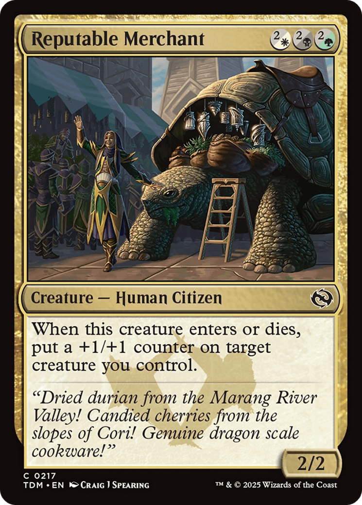 Reputable Merchant (217) [Tarkir: Dragonstorm]