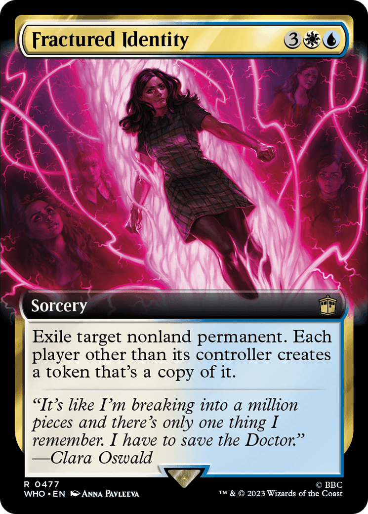 Fractured Identity (Extended Art) [Doctor Who] Foil
