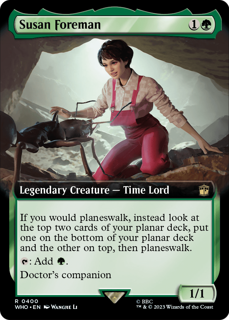 Susan Foreman (Extended Art) [Doctor Who] Foil