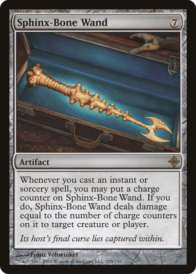 Sphinx-Bone Wand [Rise of the Eldrazi] Foil