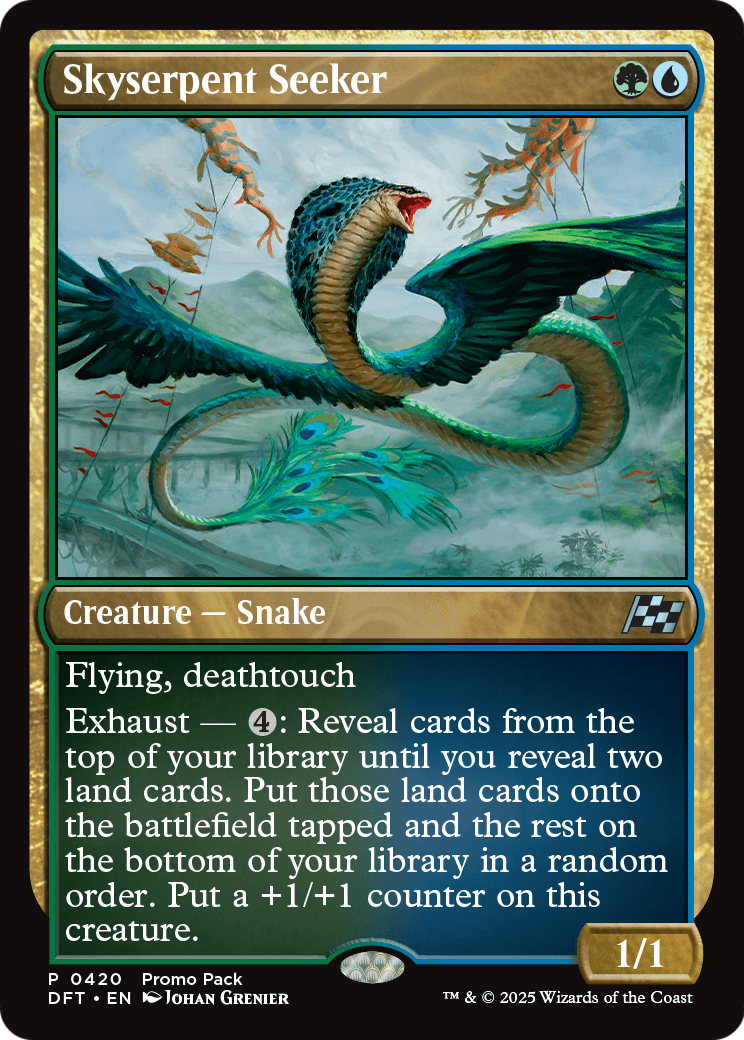 Skyserpent Seeker (-420) [Promo Pack: Aetherdrift]