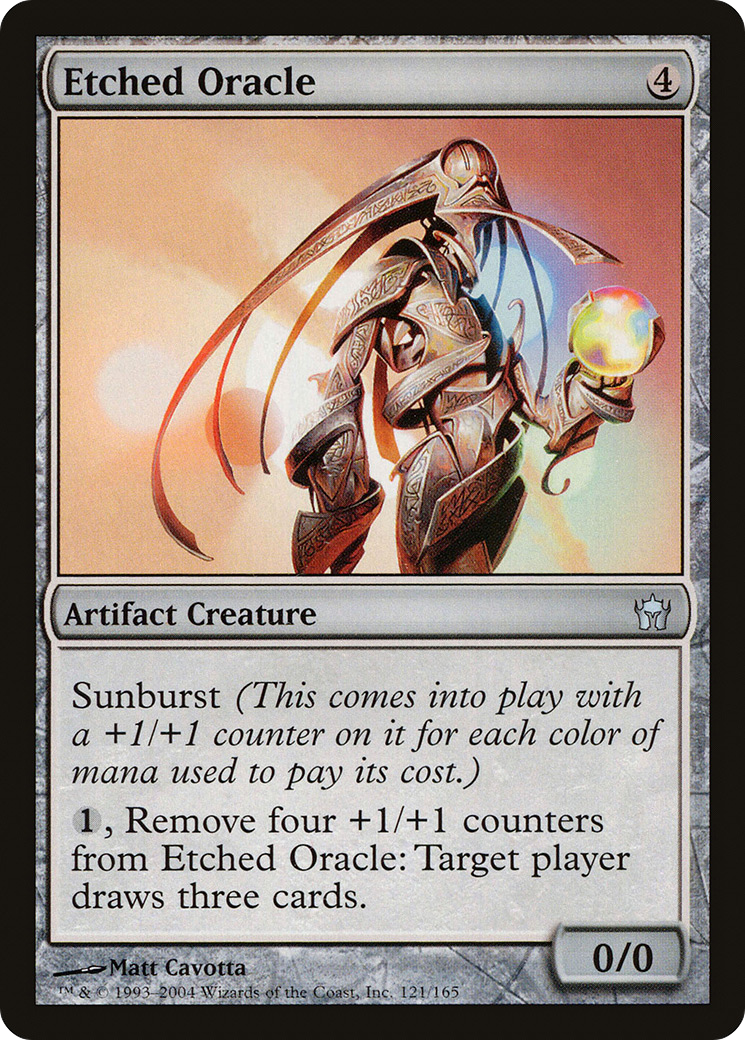 Etched Oracle [Fifth Dawn] Foil