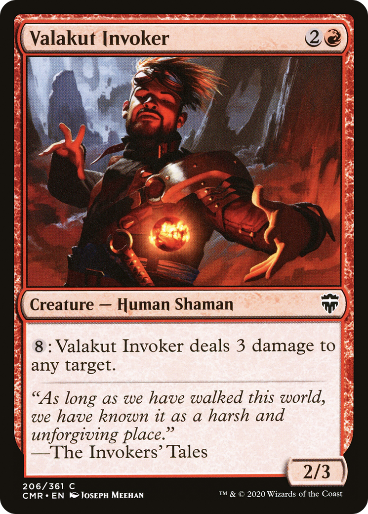 Valakut Invoker [Commander Legends] Foil