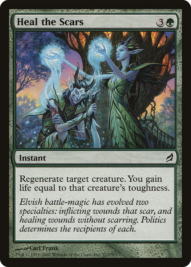 Heal the Scars [Lorwyn] Foil