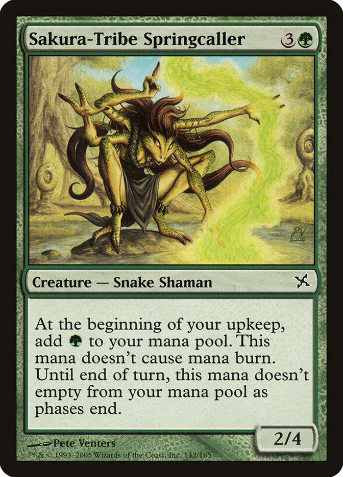 Sakura-Tribe Springcaller 142/165 (Betrayers of Kamigawa) 