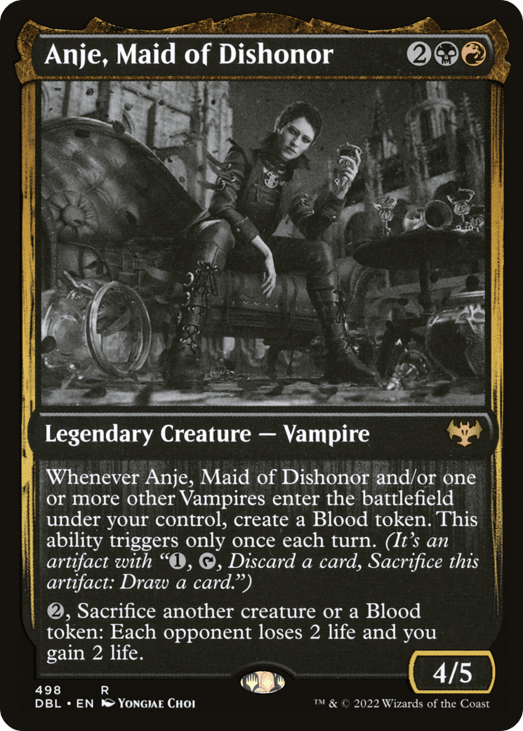 Anje, Maid of Dishonor [Innistrad: Double Feature] Foil