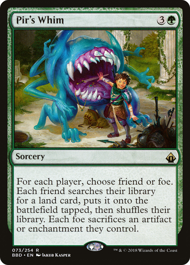 Pir's Whim [Battlebond] Foil