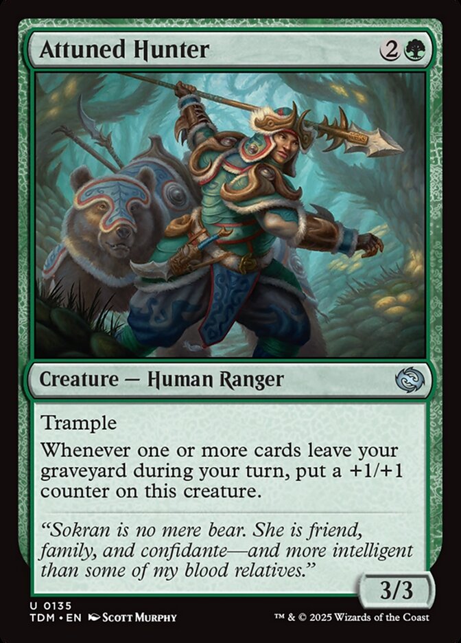 Attuned Hunter 135/291 (Tarkir: Dragonstorm) 