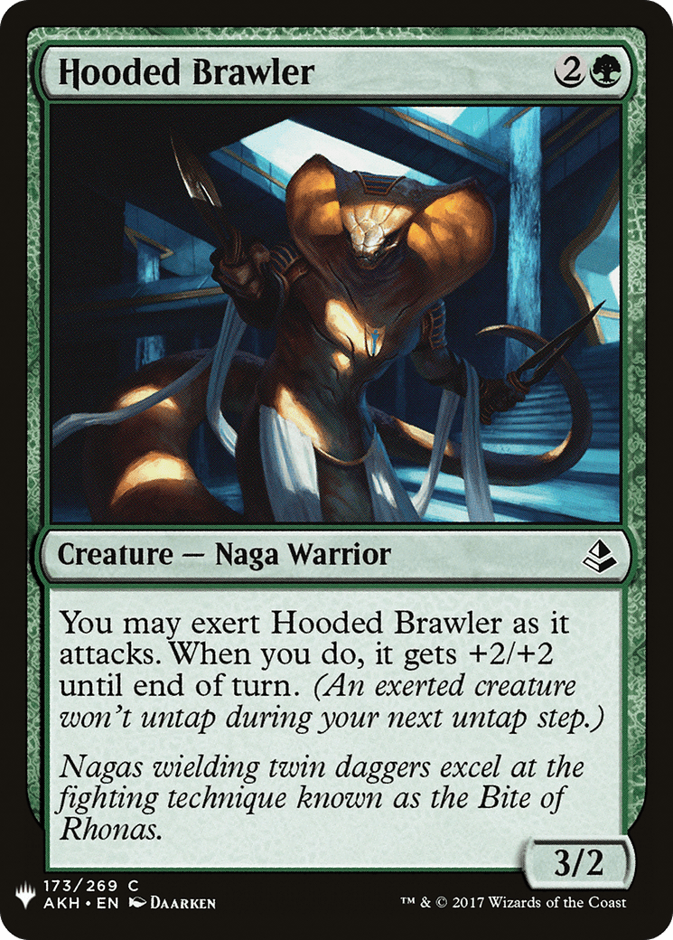 Hooded Brawler |  (AKH-173) [The List]