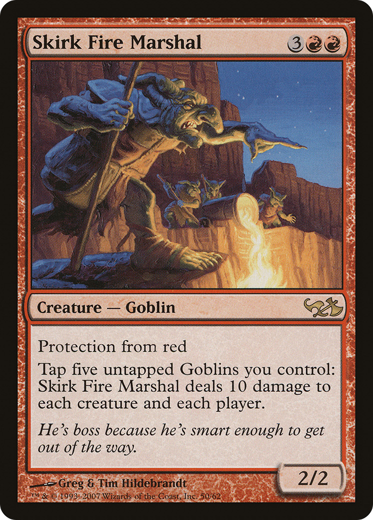 Skirk Fire Marshal (DD1-050) - Duel Decks: Elves vs. Goblins