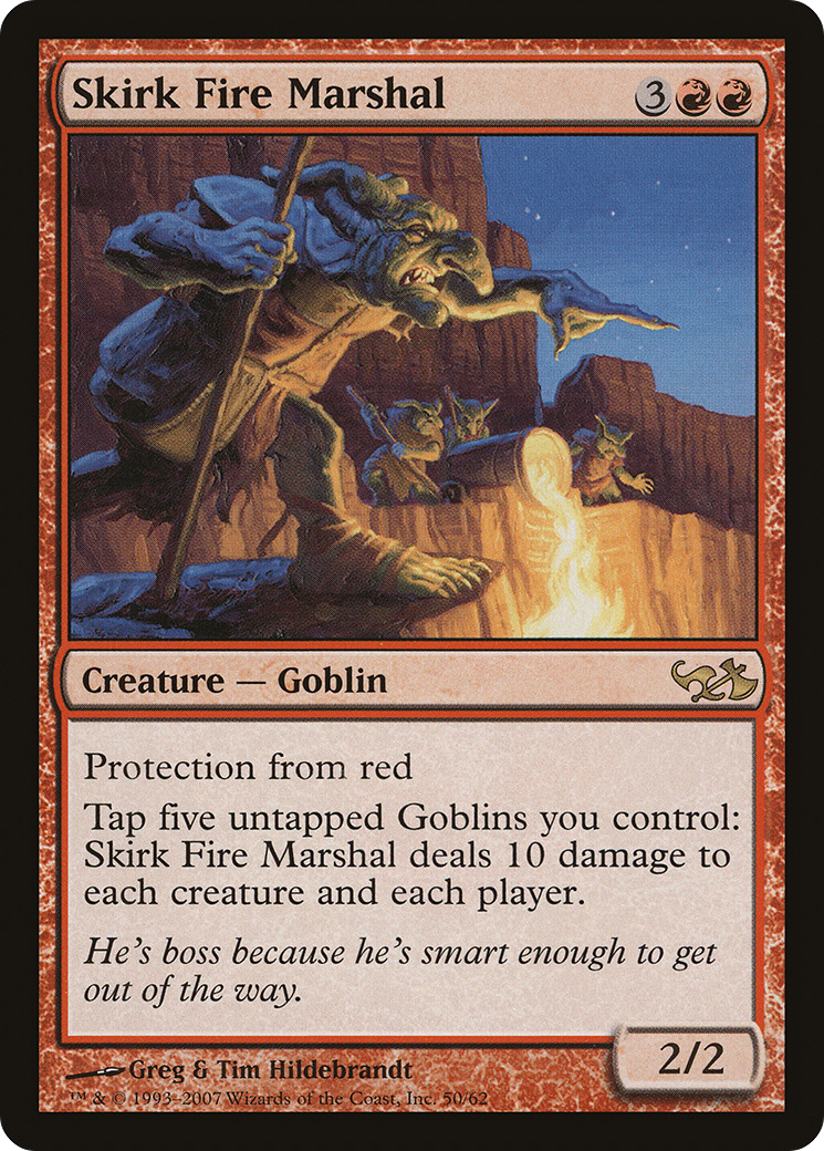 Skirk Fire Marshal (DD1-050) - Duel Decks: Elves vs. Goblins