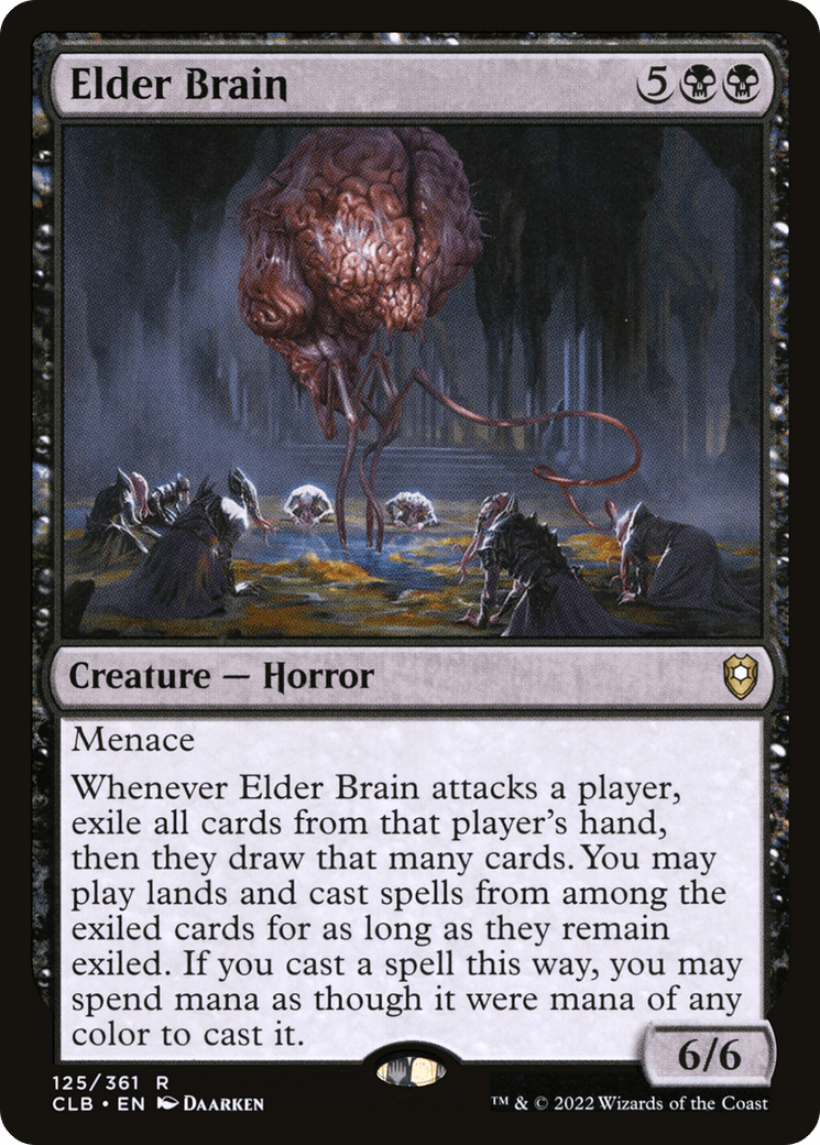 Elder Brain [Commander Legends: Battle for Baldur's Gate] Foil