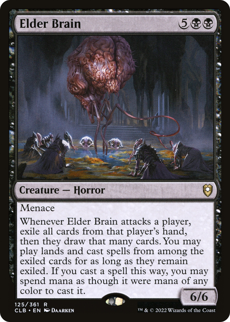 Elder Brain [Commander Legends: Battle for Baldur's Gate] Foil