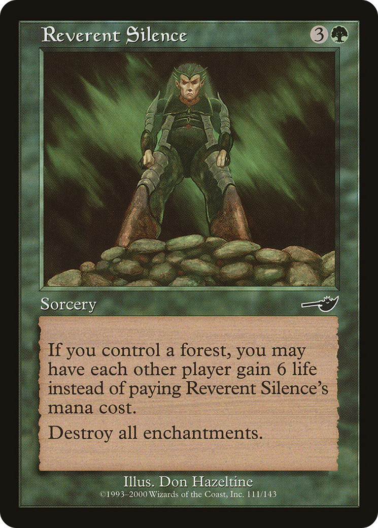 Reverent Silence [Nemesis] Foil