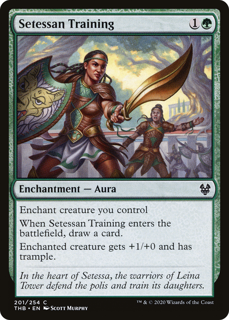 Setessan Training [Theros Beyond Death] Foil