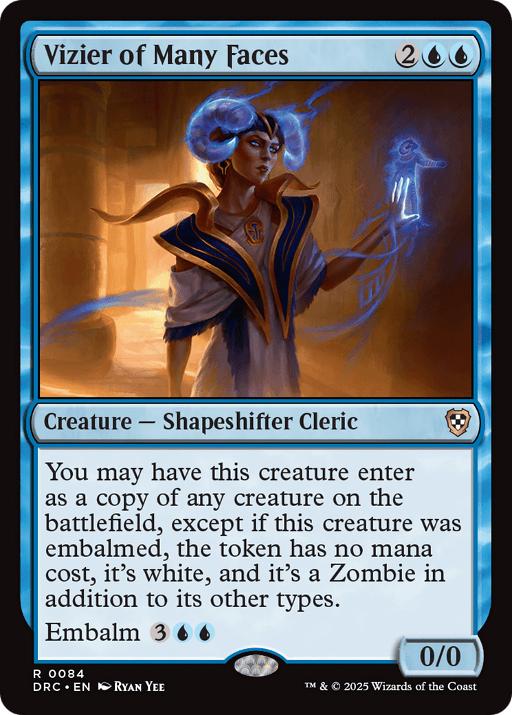 Vizier of Many Faces (-084) [Commander: Aetherdrift]