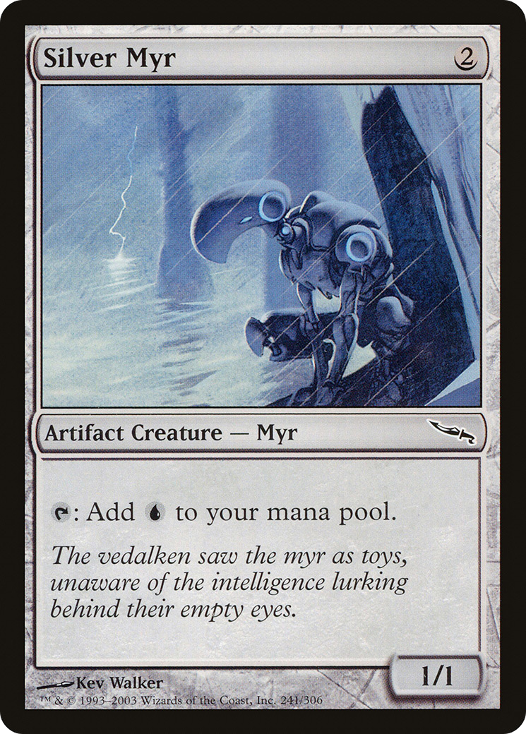 Silver Myr [Mirrodin] Foil