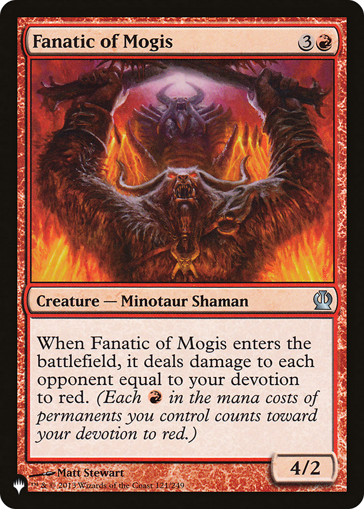 Fanatic of Mogis |  (THS-121) [The List]
