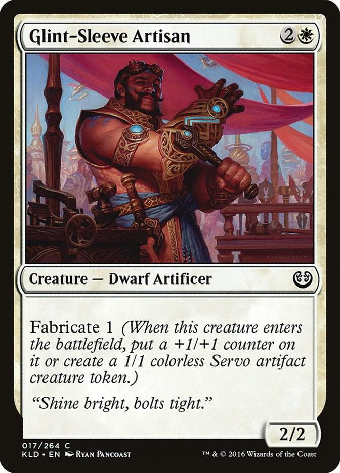 Glint Sleeve Artisan 17/264 (Kaladesh)  - Foil