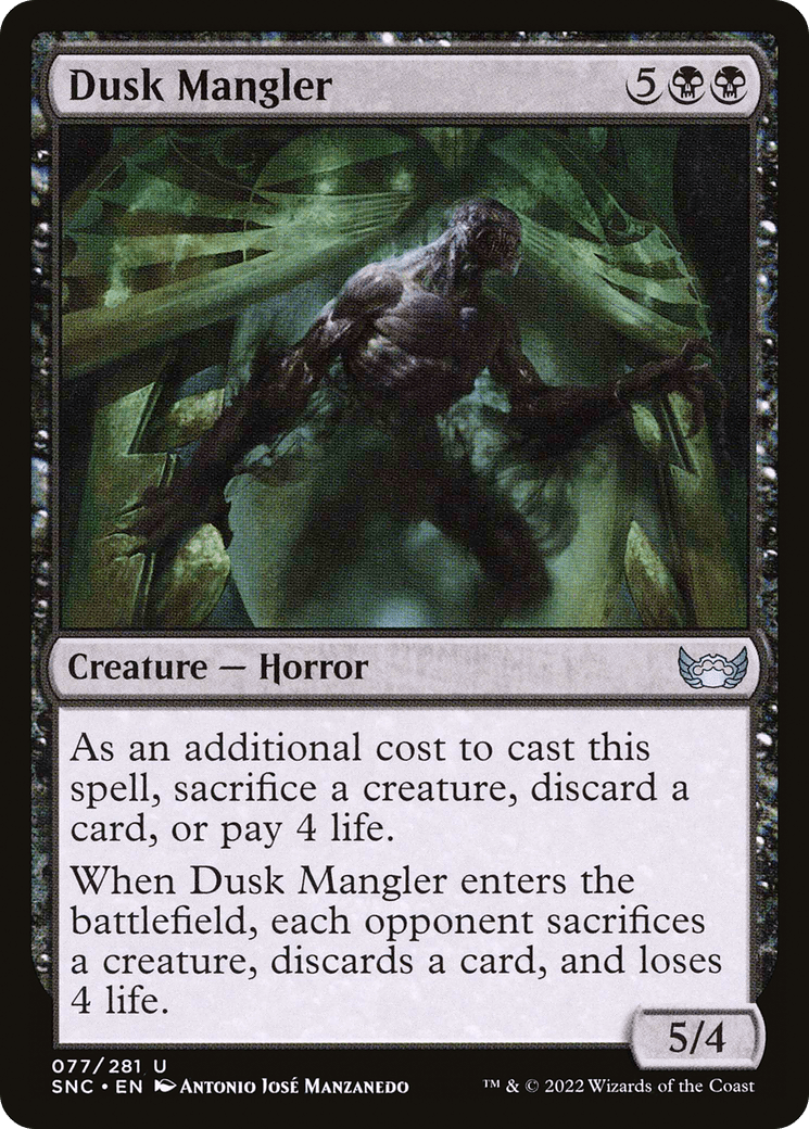 Dusk Mangler [Streets of New Capenna] Foil