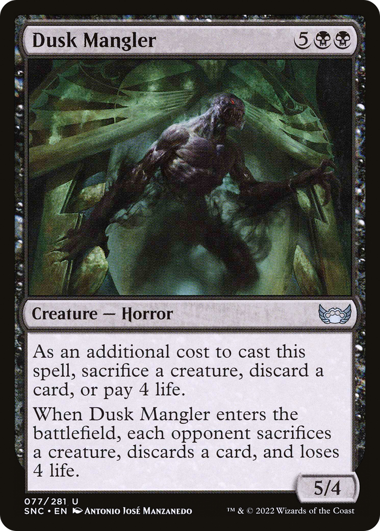 Dusk Mangler [Streets of New Capenna] Foil