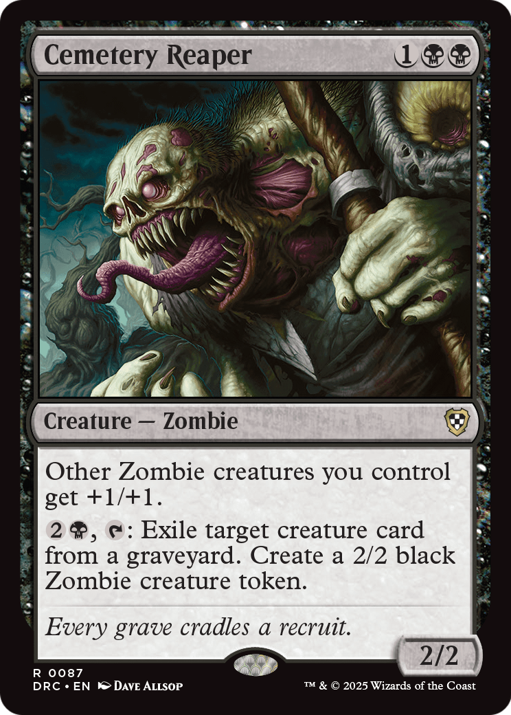 Cemetery Reaper (-087) [Commander: Aetherdrift]
