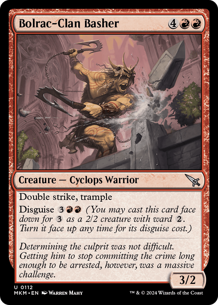 Bolrac-Clan Basher [Murders at Karlov Manor] Foil