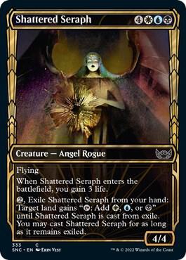 Shattered Seraph Showcase 333/281 (Streets of New Capenna)  - Foil