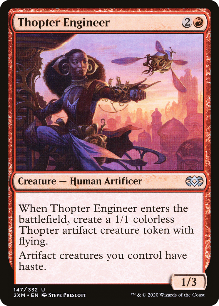 Thopter Engineer [Double Masters] Foil