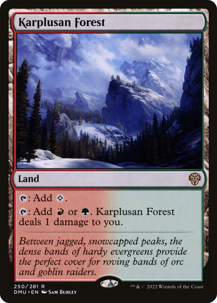 Karplusan Forest [Dominaria United] Foil
