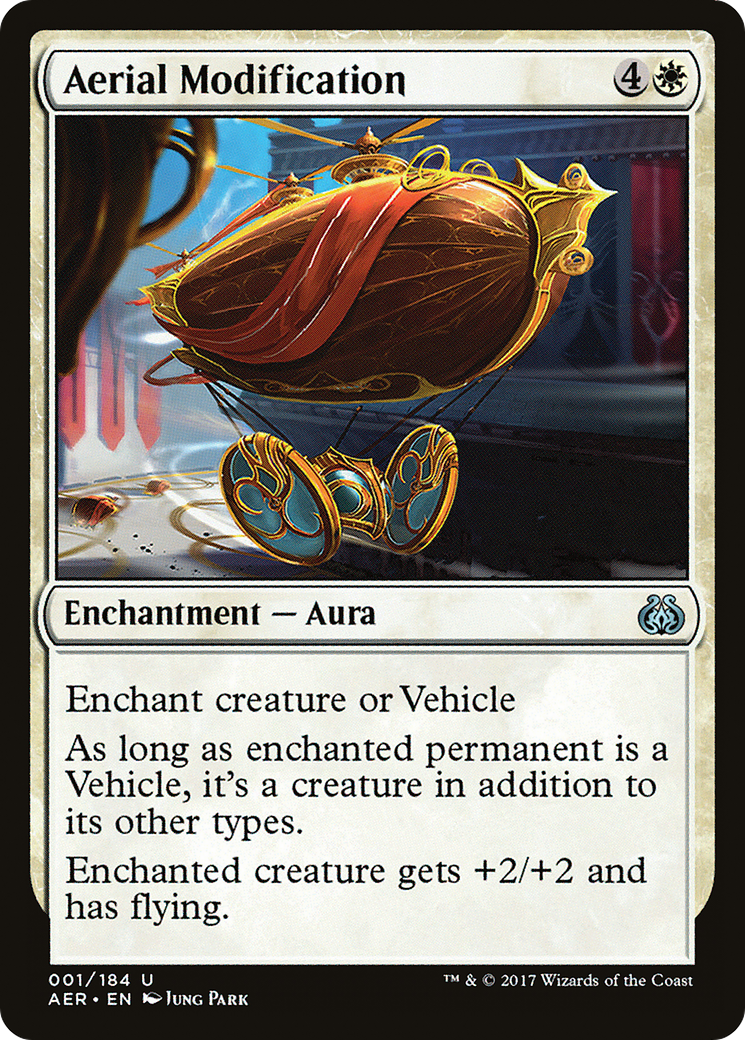 Aerial Modification [Aether Revolt] Foil