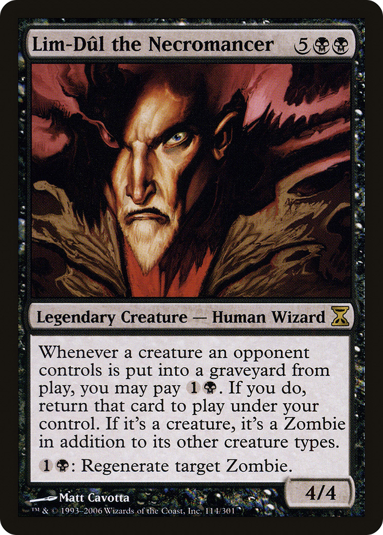 Lim-Dul the Necromancer [Time Spiral] Foil