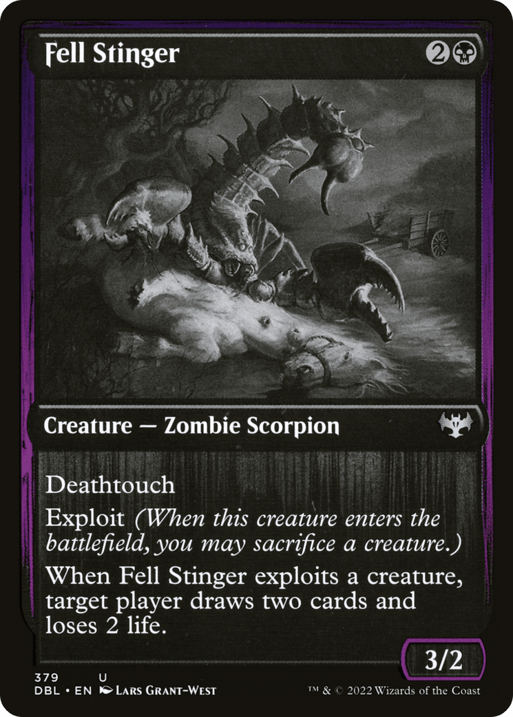 Fell Stinger [Innistrad: Double Feature] Foil
