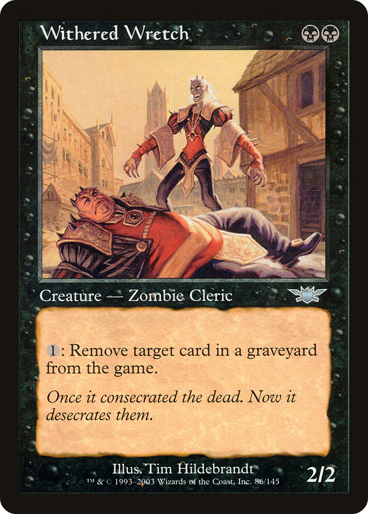 Withered Wretch [Legions] Foil