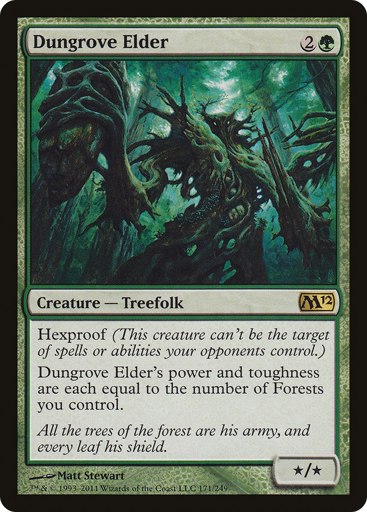 Dungrove Elder [Magic 2012] Foil