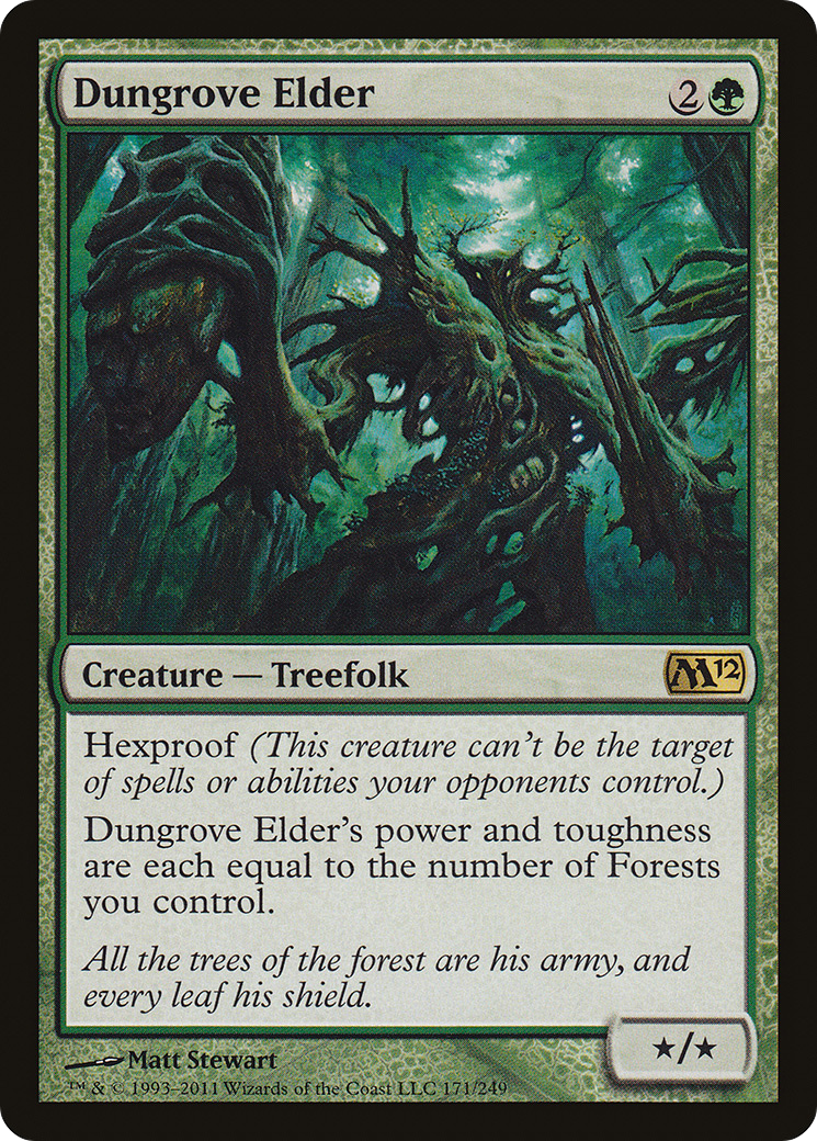 Dungrove Elder [Magic 2012] Foil