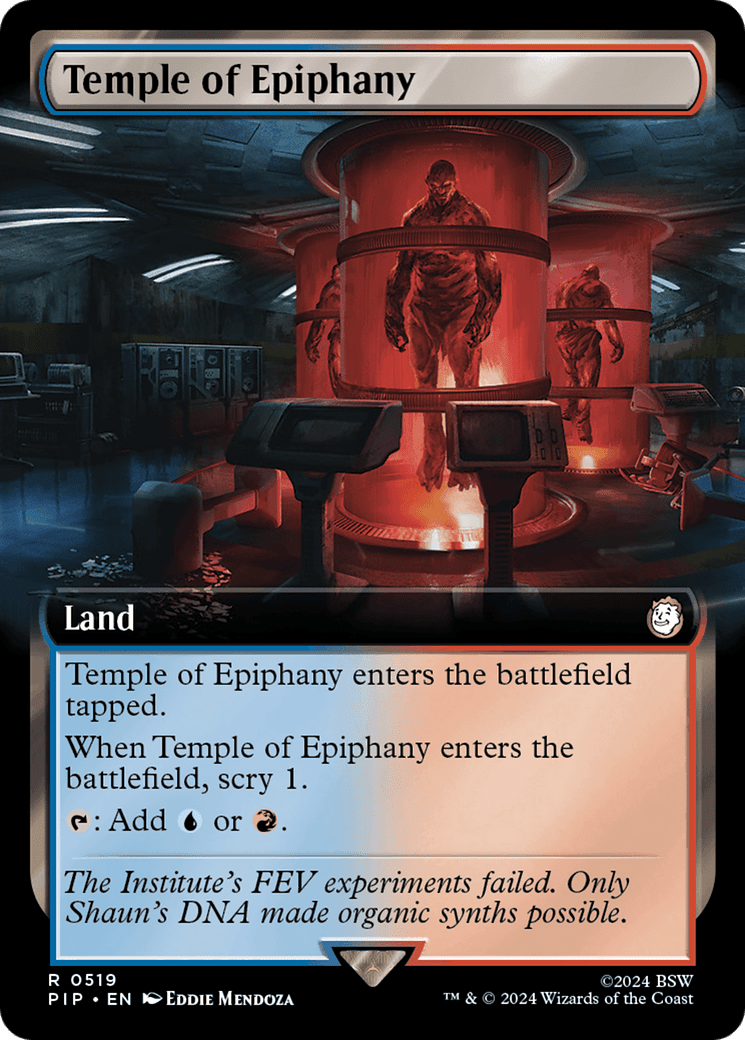 Temple of Epiphany (Extended Art) [Fallout] Foil