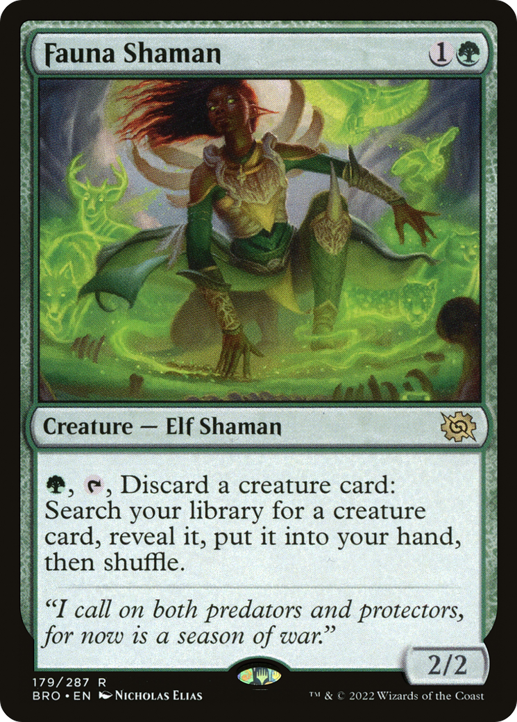 Fauna Shaman [The Brothers' War] Foil