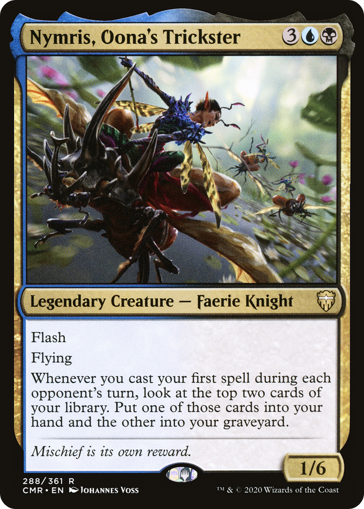 Nymris, Oona's Trickster [Commander Legends] Foil