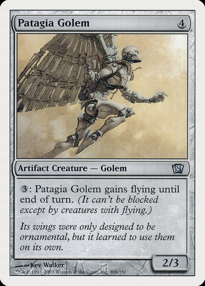 Patagia Golem 308/350 (8th Edition) 