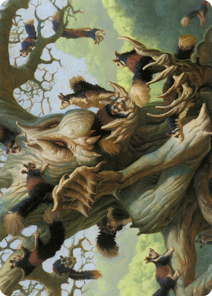 Scurry Oak // Scurry Oak (AMH2-040) - Modern Horizons 2 Art Series (Borderless) Foil