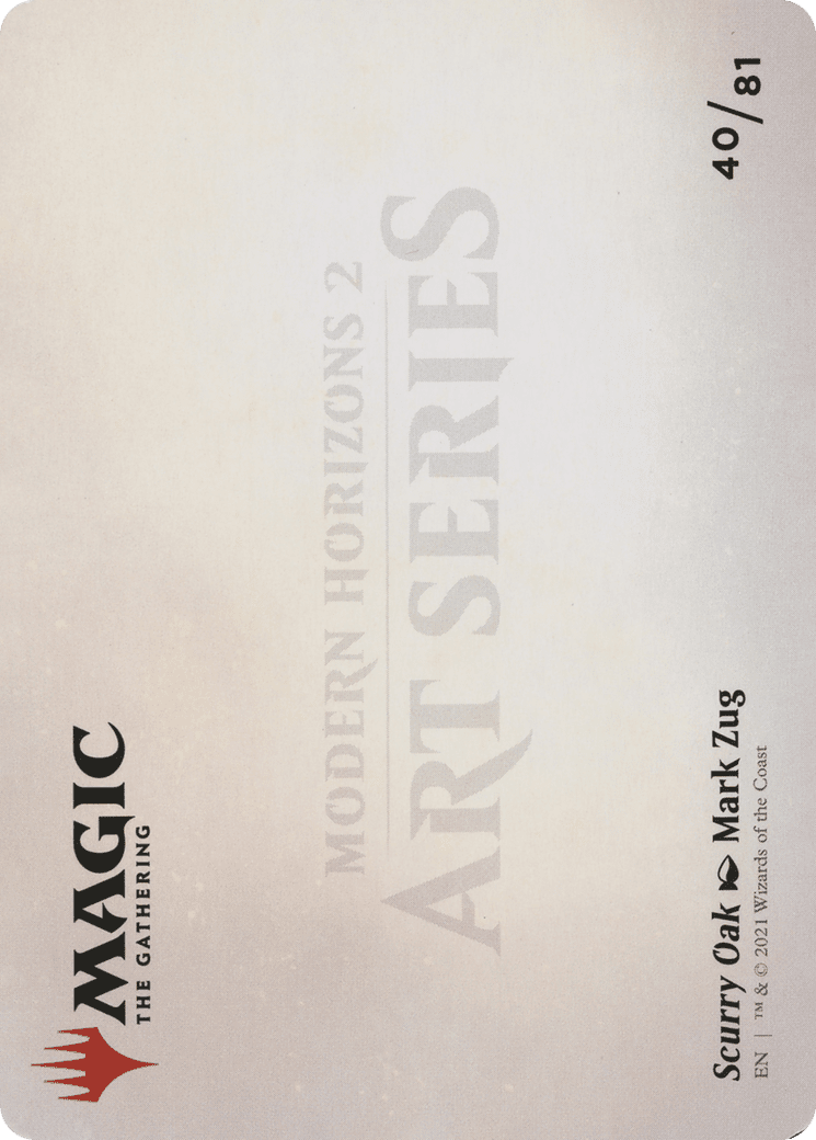 Scurry Oak // Scurry Oak (AMH2-040) - Modern Horizons 2 Art Series (Borderless)