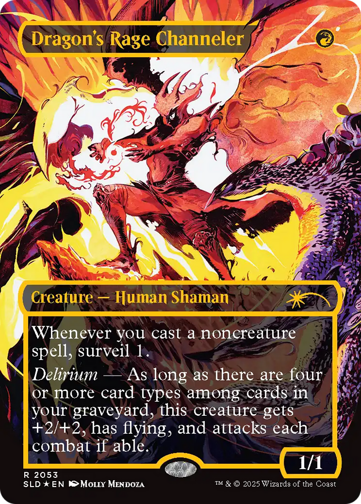 Dragon's Rage Channeler (2053) (Raised Foil) (2053) [Secret Lair Drop Series]
