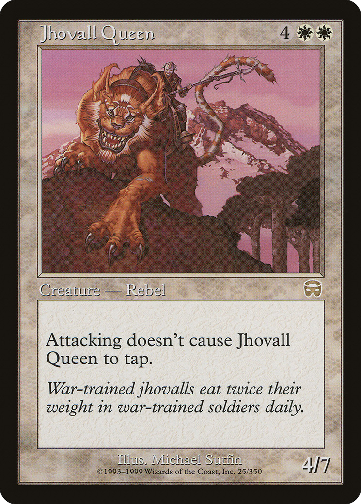 Jhovall Queen [Mercadian Masques] Foil