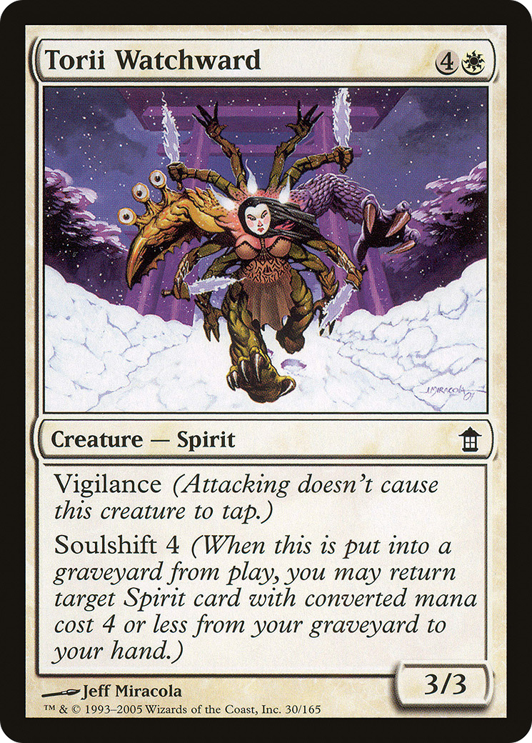 Torii Watchward [Saviors of Kamigawa] Foil