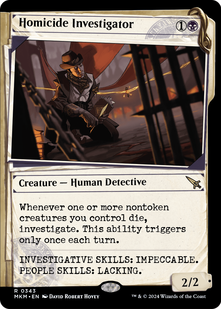 Homicide Investigator (Showcase) [Murders at Karlov Manor] Foil