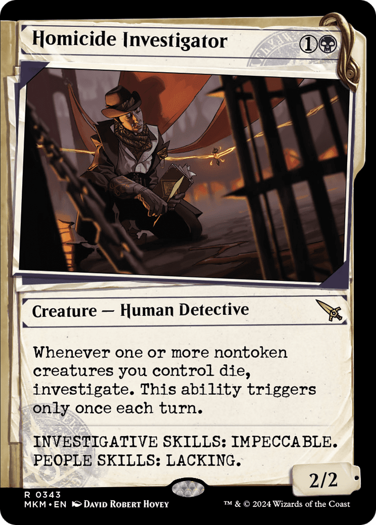 Homicide Investigator (Showcase) [Murders at Karlov Manor] Foil