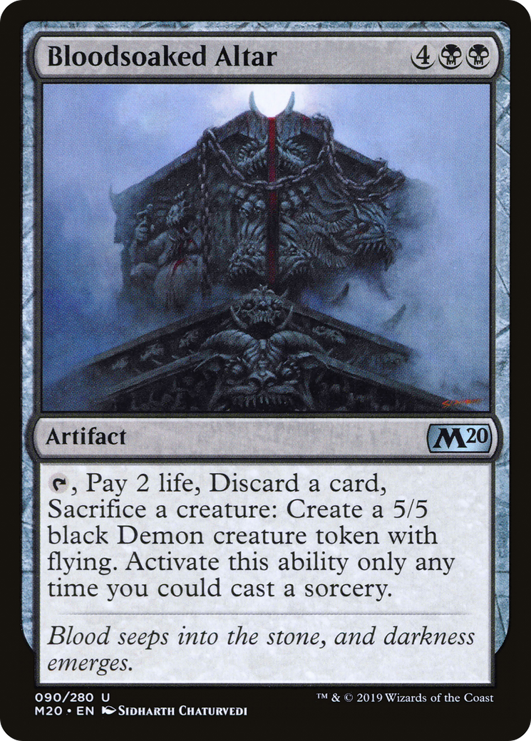 Bloodsoaked Altar [Core Set 2020] Foil