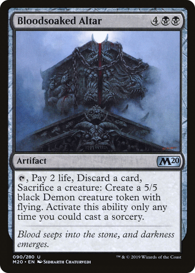 Bloodsoaked Altar [Core Set 2020] Foil