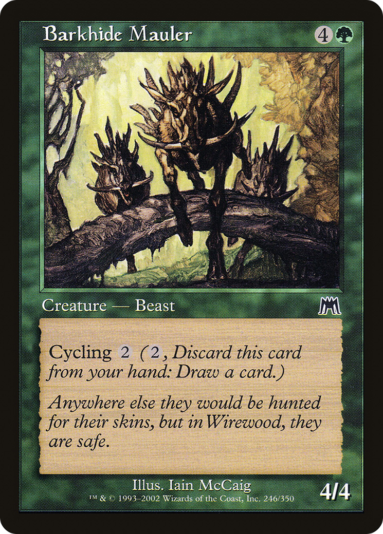 Barkhide Mauler [Onslaught] Foil